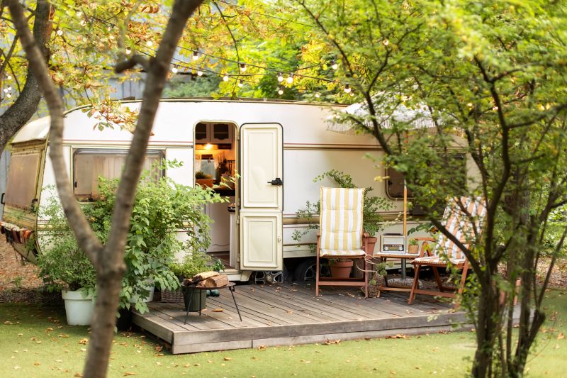 Mobile Home Garden Design