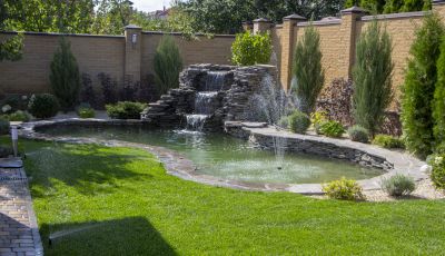 Pond Waterfall Construction in Honolulu, HI